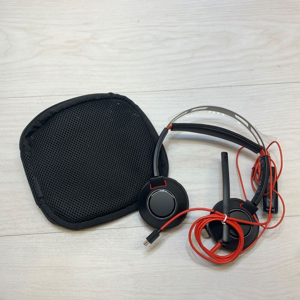 Plantronics‎ Poly C5220 Headset USB-C Over the Head Blackwire Binaural C5220T